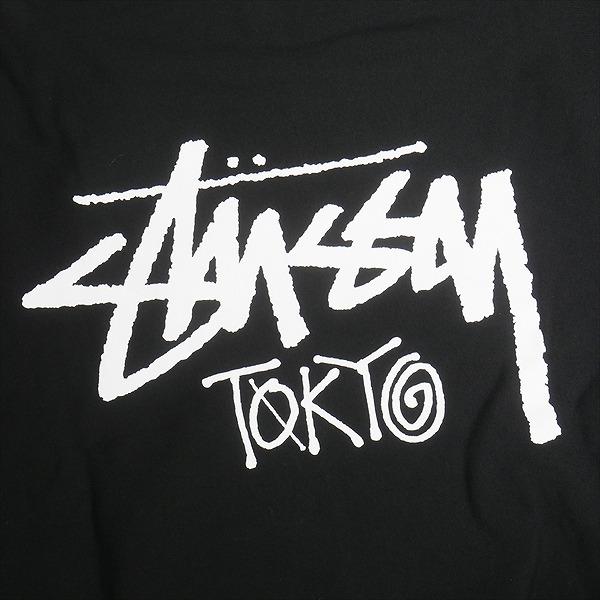 STUSSY ステューシー STOCK TOKYO HOOD BLACK 東京限定パーカー 黒