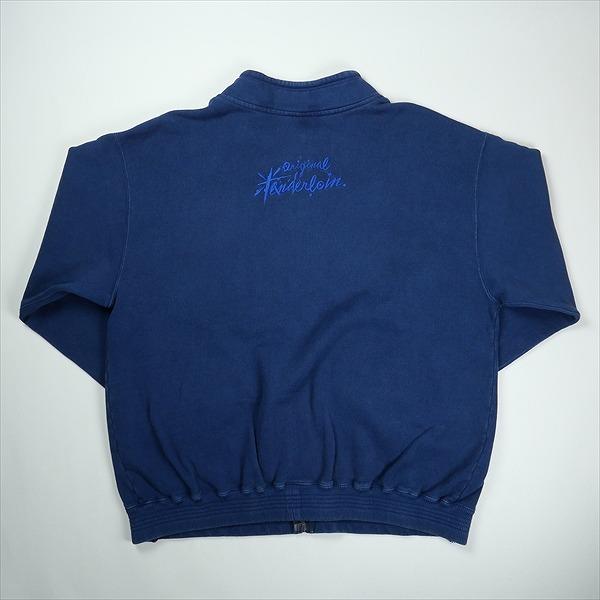 TENDERLOIN テンダーロイン MOCK NECK SWEAT ZIP UP NAVY