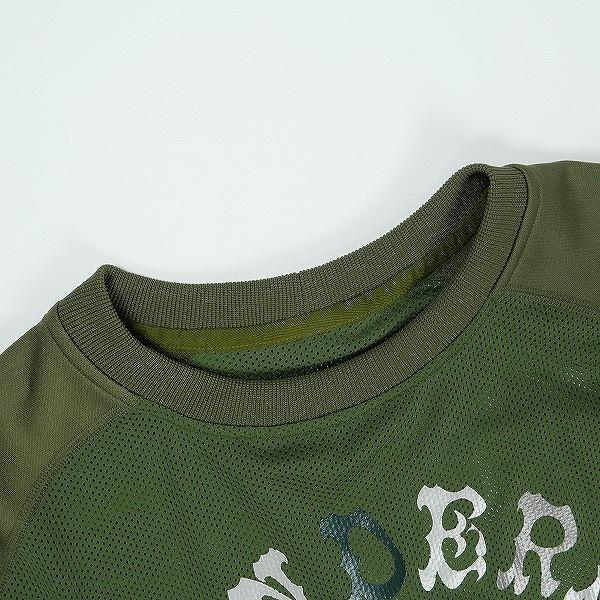 TENDERLOIN テンダーロイン MIX JERSEY OLIVE メッシュロンT オリーブ