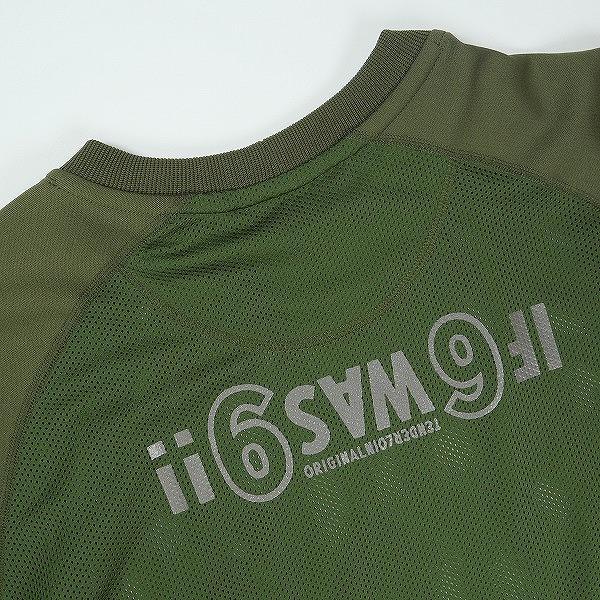 TENDERLOIN テンダーロイン MIX JERSEY OLIVE メッシュロンT オリーブ