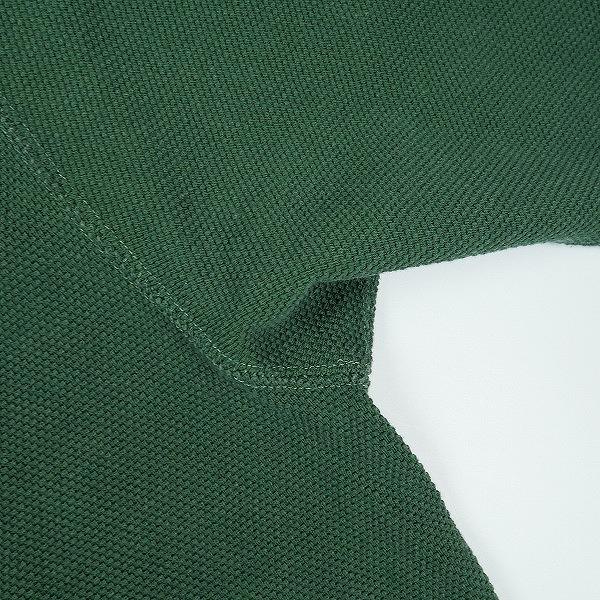 TENDERLOIN テンダーロイン MOSS STITCH SWEAT GREEN クルーネック