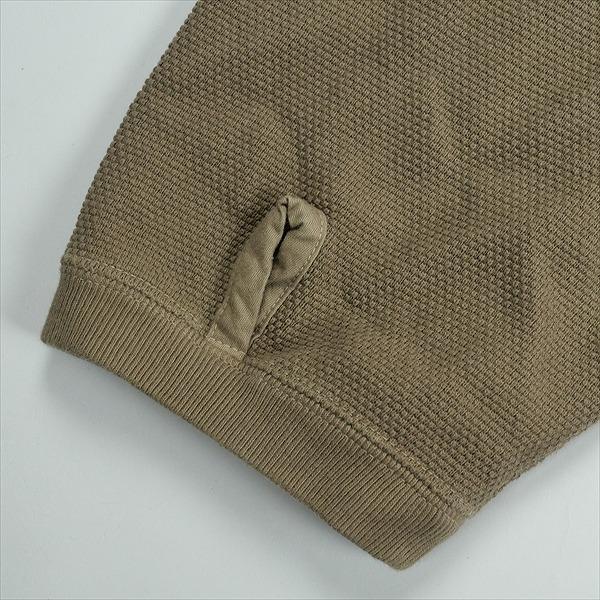 TENDERLOIN テンダーロイン MOSS STITCH SWEAT KHAKI クルーネック 