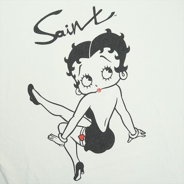 SAINT MICHAEL セント マイケル 25AW BTY_SS TEE/BETTY/WHITE Tシャツ