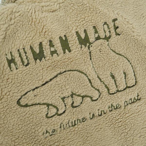 HUMAN MADE ヒューマンメイド 25AW FLEECE JACKET BEIGE HM30JK025