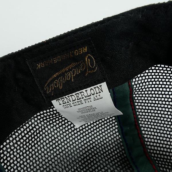 TENDERLOIN テンダーロイン T-TRUCKER CAP MESH T/C GREEN トラッカー