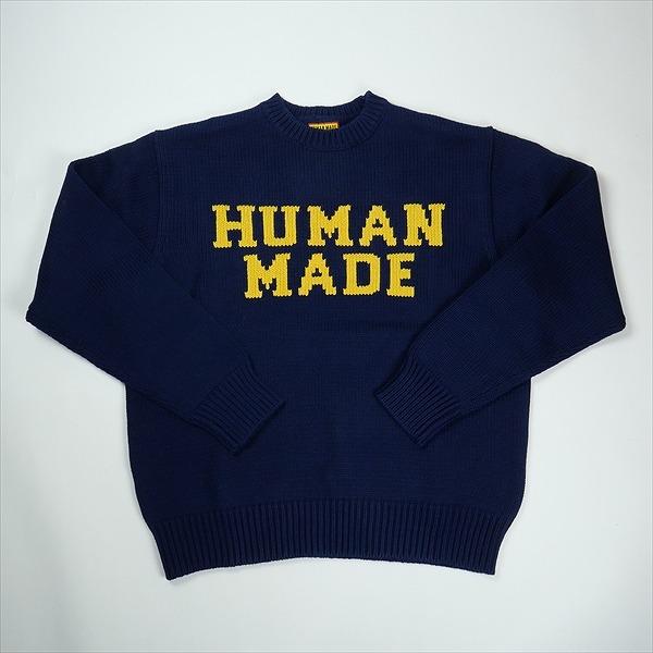 HUMAN MADE ヒューマンメイド 25AW GRAPHIC SWEATER HM30CS036 NAVY