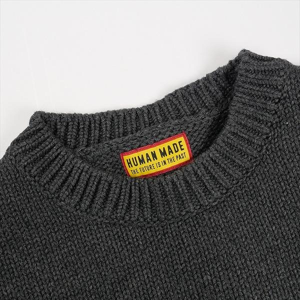 HUMAN MADE トラ　 ニットセーター　グレー　sサイズ HUMAN MADE トラ ニットセーター グレー sサイズ HUMAN MADE