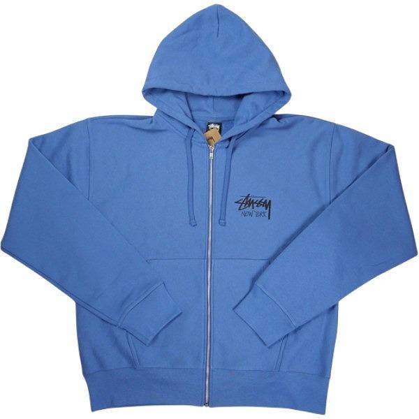 STUSSY ステューシー STOCK NEW YORK ZIP HOOD PACIFIC ニューヨーク
