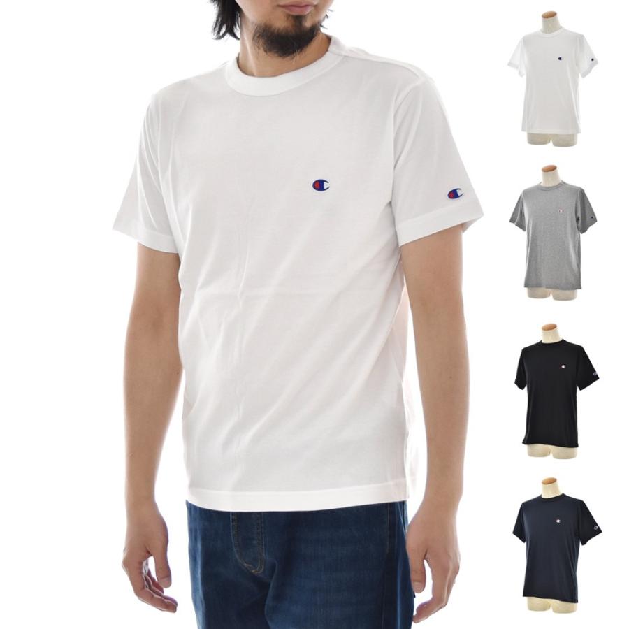 チャンピオン Champion Tシャツ メンズ 半袖 ベーシック 刺繍 無地 胸ワンポイントロゴ C3 P300 アメカジ Champion 1 ステイブルーセレクトショップ 通販 Yahoo ショッピング