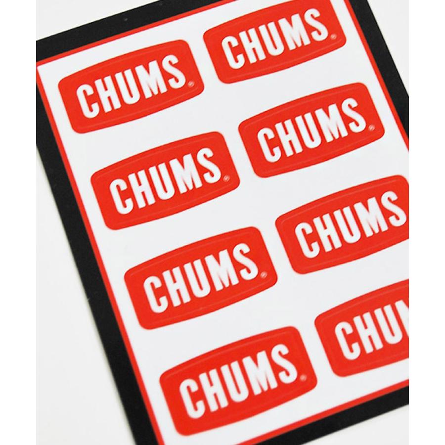 チャムス 期間限定 Chums ステッカー シール ステッカーチャムスロゴミニ 小さめ 8枚入 メンズ ロゴ かわいい キッズ Ch62 00 おしゃれ レディース ブランド アウトドア