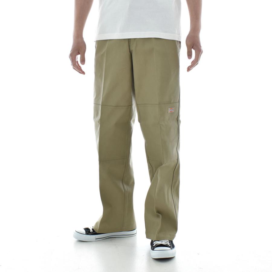 ディッキーズ Dickies ワークパンツ 85283 ダブルニーワークパンツ チノパン ワイド 太め ルーズ メンズ レディース スケーター カーキ 14788800｜stay｜20