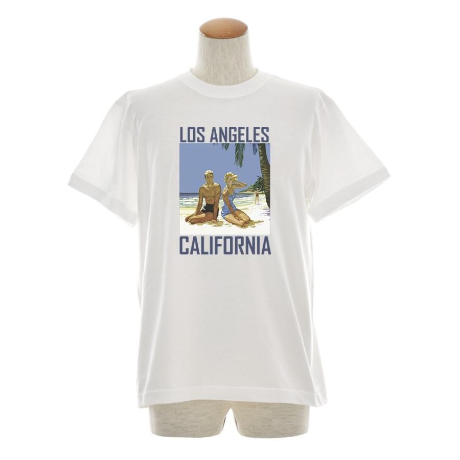 ヴィンテージポスター Tシャツ ジャスト Los Angeles 半袖Tシャツ メンズ レディース おしゃれ 大きいサイズ ロサンゼルス 白 S M L XL XXL XXXL 3L 4L ブランド｜stay｜08