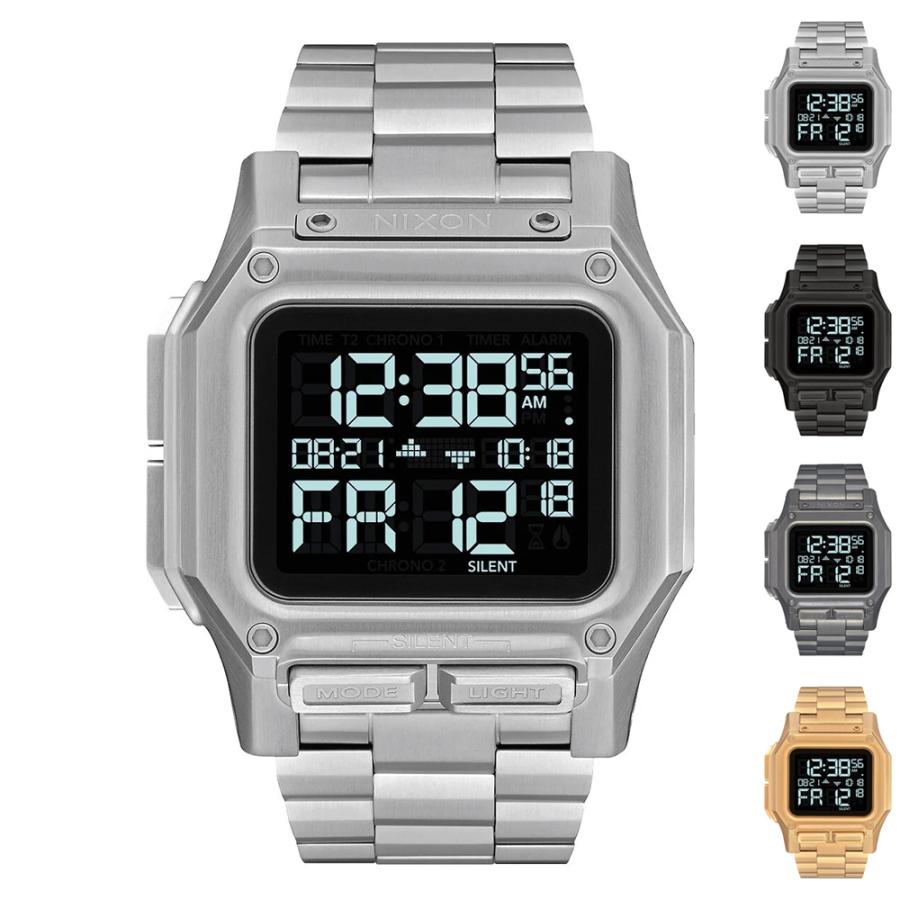 ニクソン Nixon 腕時計 レグルス ステンレス スチール Regulus Stainless Steel 時計 防水 デジタル ミリタリーウォッチ メタル メンズ 10気圧防水 A1268 Nixon 0617 3 ステイブルーセレクトショップ 通販 Yahoo ショッピング