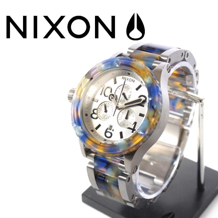 ニクソン NIXON 腕時計 42-20 クロノ クロノ ウォーターカラー
