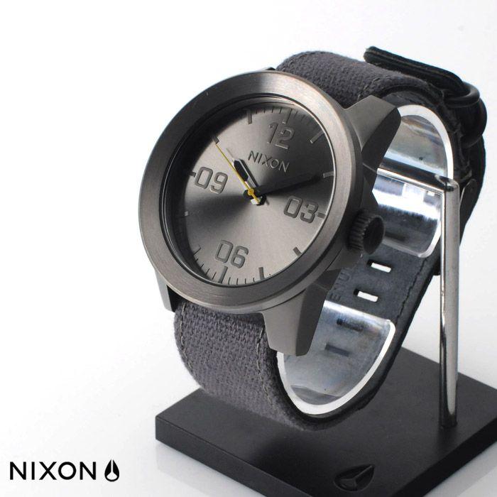 ニクソン NIXON 腕時計 コーポラル ガンメタル ネイビー パッチワーク ウォッチブランド メンズ(13585円)