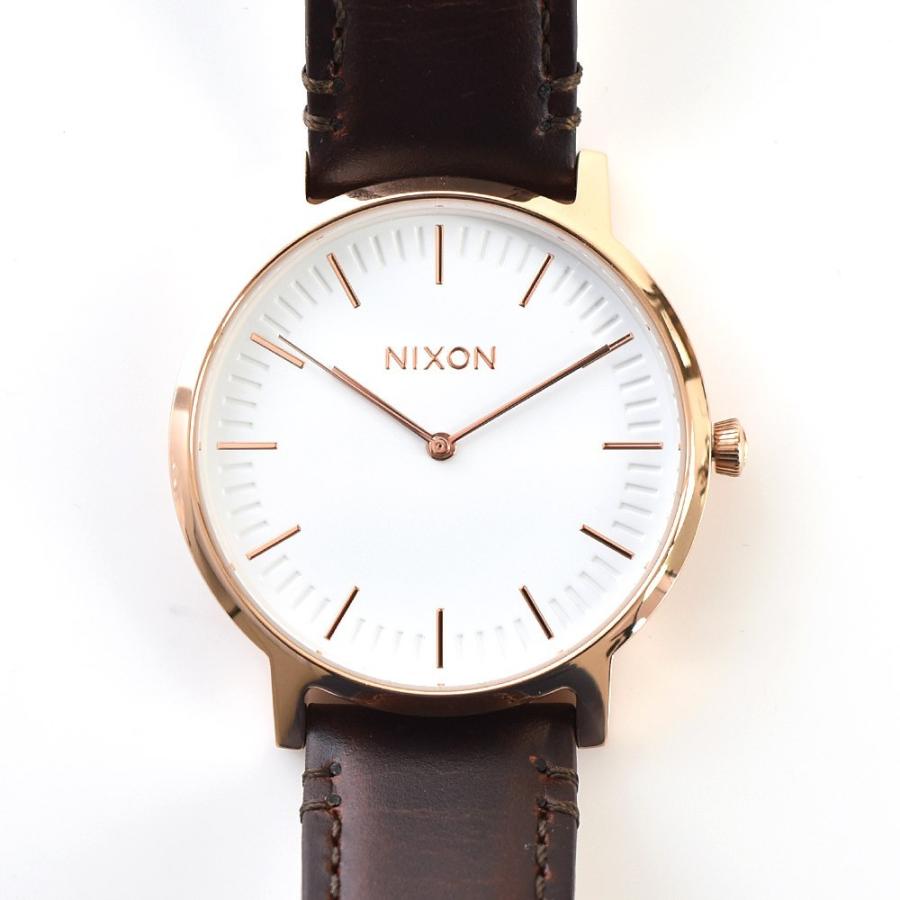 ニクソン NIXON 腕時計 THE PORTER LEATHER ポーター レザー ローズゴールド×ブラウン NA10582524-00 ウォッチ メンズ【お取り寄せ商品】｜stay｜04