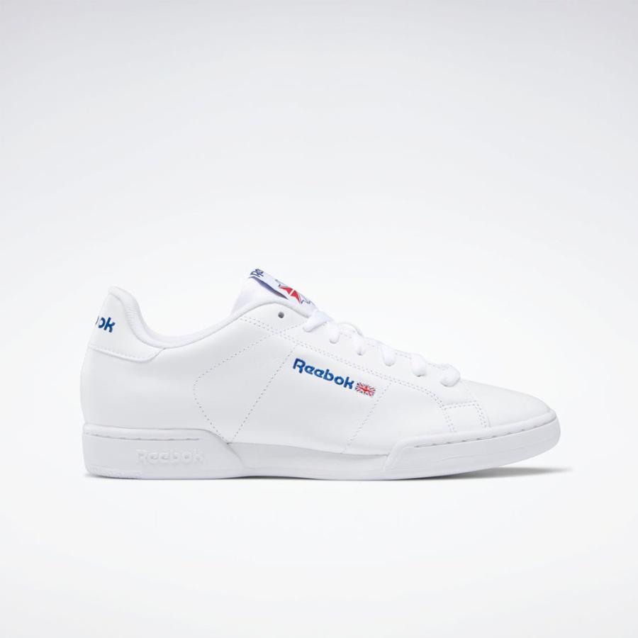 リーボック reebok スニーカーエヌピーシー2 NPC2 100000100 レディース 女性 ジュニア レトロ アスレジャーシューズ ホワイト 白スニーカー 本革｜stay｜06