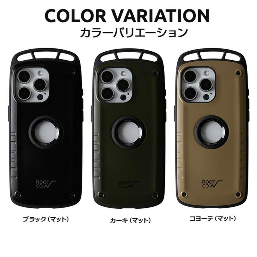 【iPhone15ProMax専用ケース】ルート コー ROOT CO.  グラビティ ショックレジストケース プロ GRAVITY Shock Resist Case Pro. for iPhone15ProMax GSP-4343｜stay｜05