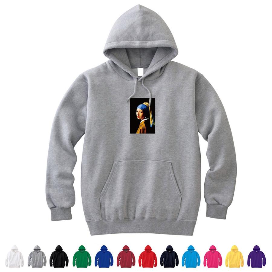 【美品】SUPREME パーカー フェルメール 真珠の耳飾りの少女. 希少】シュプリーム フェルメール 真珠の耳飾りの少女 パーカー M