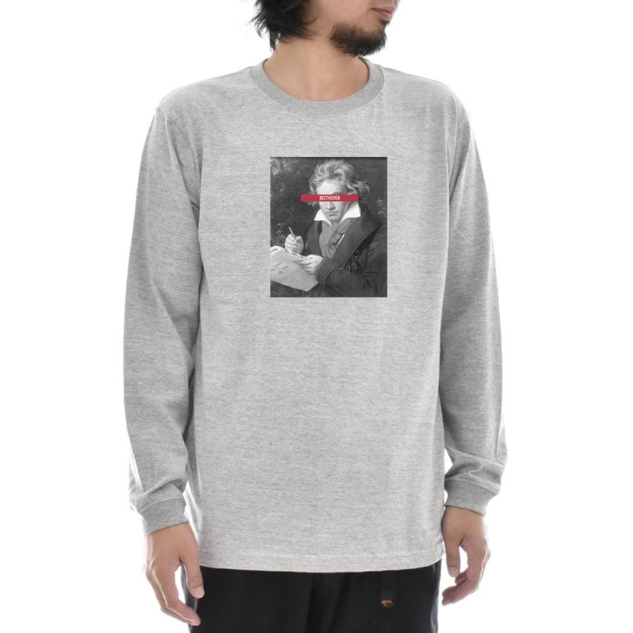ベートーヴェン ベートーベン Tシャツ 肖像画 モノクロ ライフ イズ