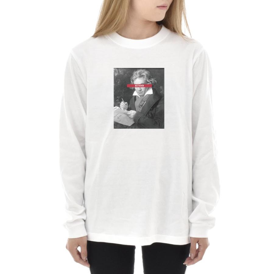 ベートーヴェン ベートーベン Tシャツ 肖像画 モノクロ ライフ イズ