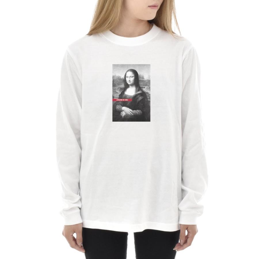✨美品OFF-WHITE モナリザプリント ✖️バックプリントロングTシャツ　白 off-white ロングTシャツ モナリザ - メルカリ