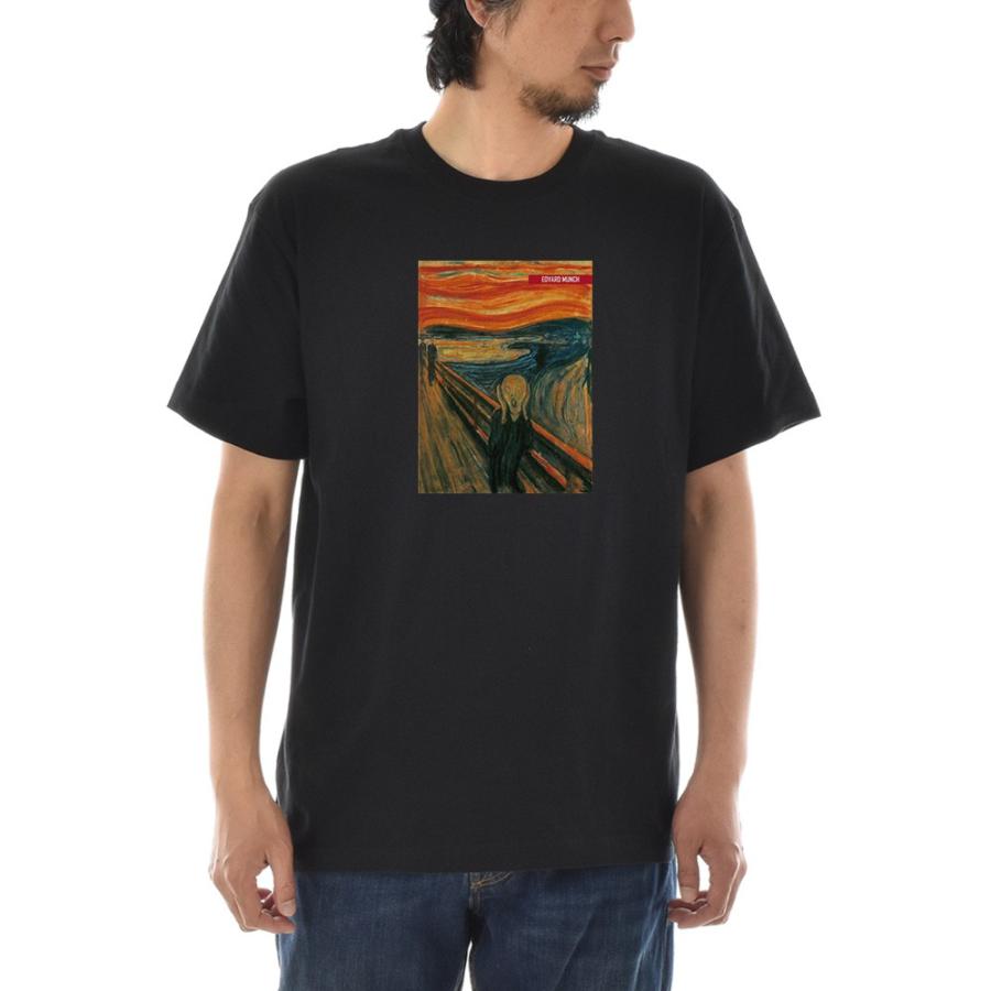 半袖 アートTシャツ】ムンクの叫び Tシャツ 叫び エドヴァルド・ムンク