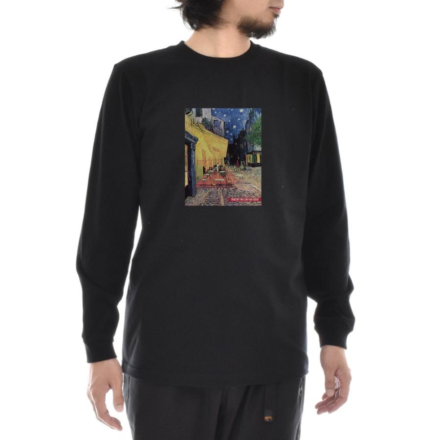ゴッホ Tシャツ 夜のカフェテラス フィンセント ファン ライフ イズ