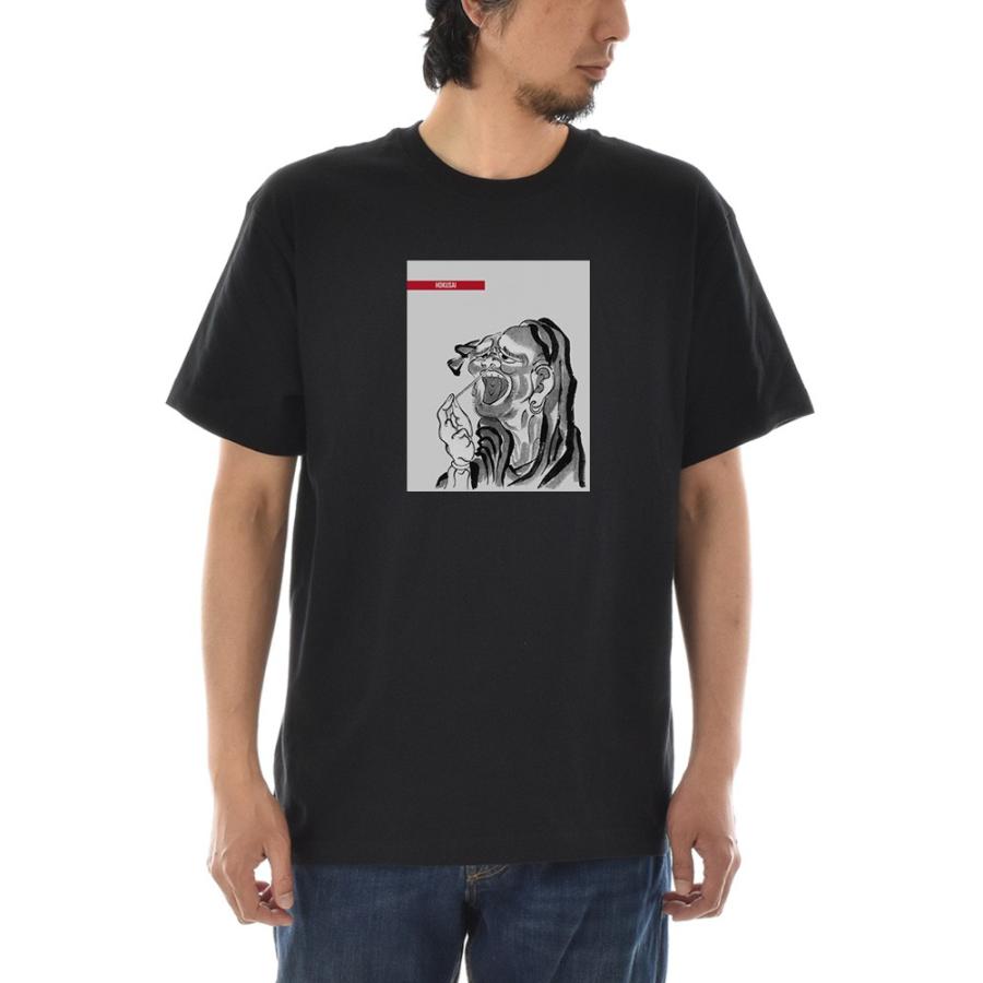 半袖 アートTシャツ】葛飾北斎 Tシャツ DARUMA だるま ダルマ 達磨