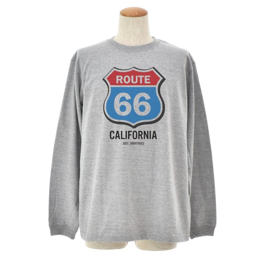 ルート66 ROUTE 66 Tシャツ 長袖Tシャツ ロンT ロングスリーブ メンズ