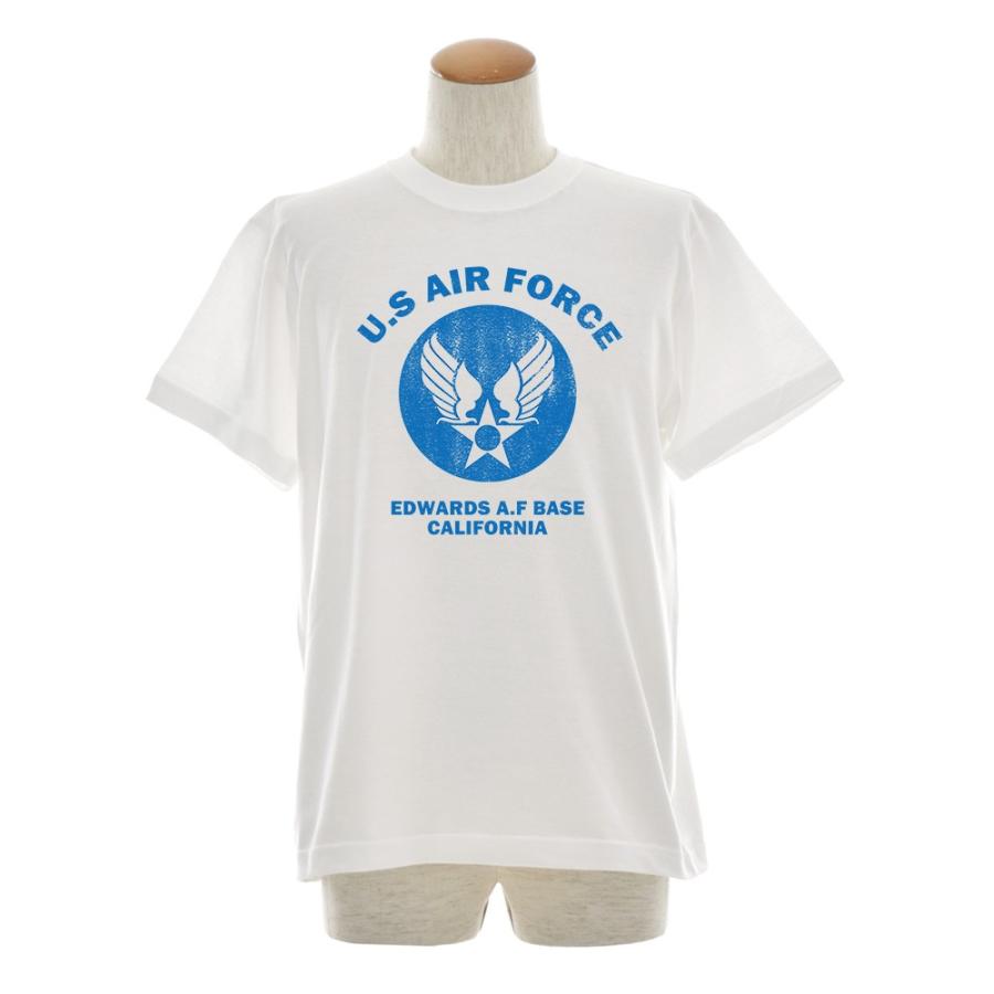 US エアフォース Tシャツ U.S AIR FORCE BASE カスレ ジャスト 半袖Tシャツ メンズ カリフォルニア 基地 ベース 大きいサイズ 白 S M L XL 3L 4L ブランド |  | 01