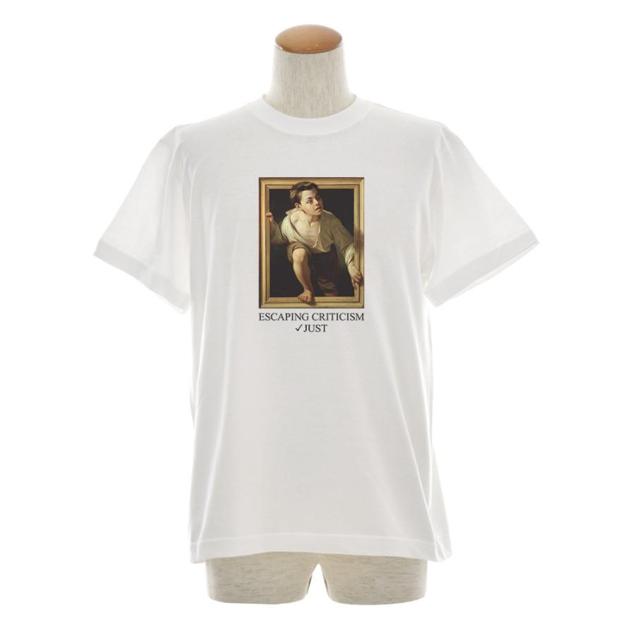 隠し絵 Tシャツ ジャスト Pere Borrell del Caso 半袖Tシャツ メンズ