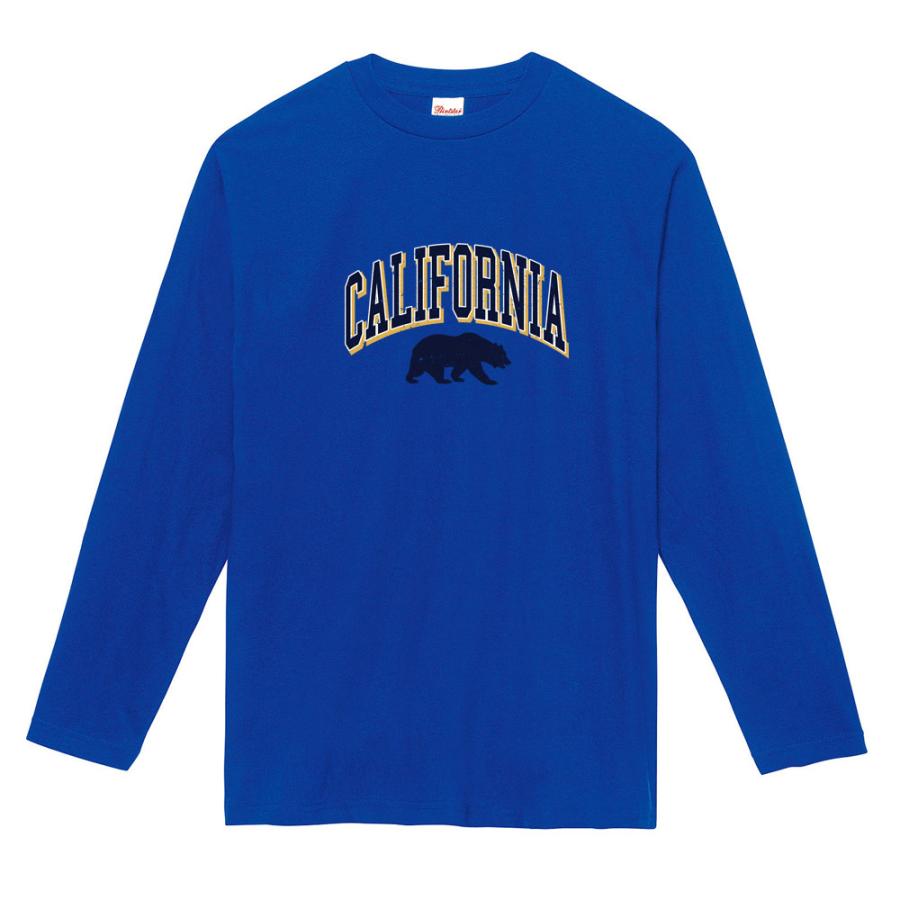 カレッジロゴ Tシャツ カリフォルニア ベアー グリズリー 熊長袖T