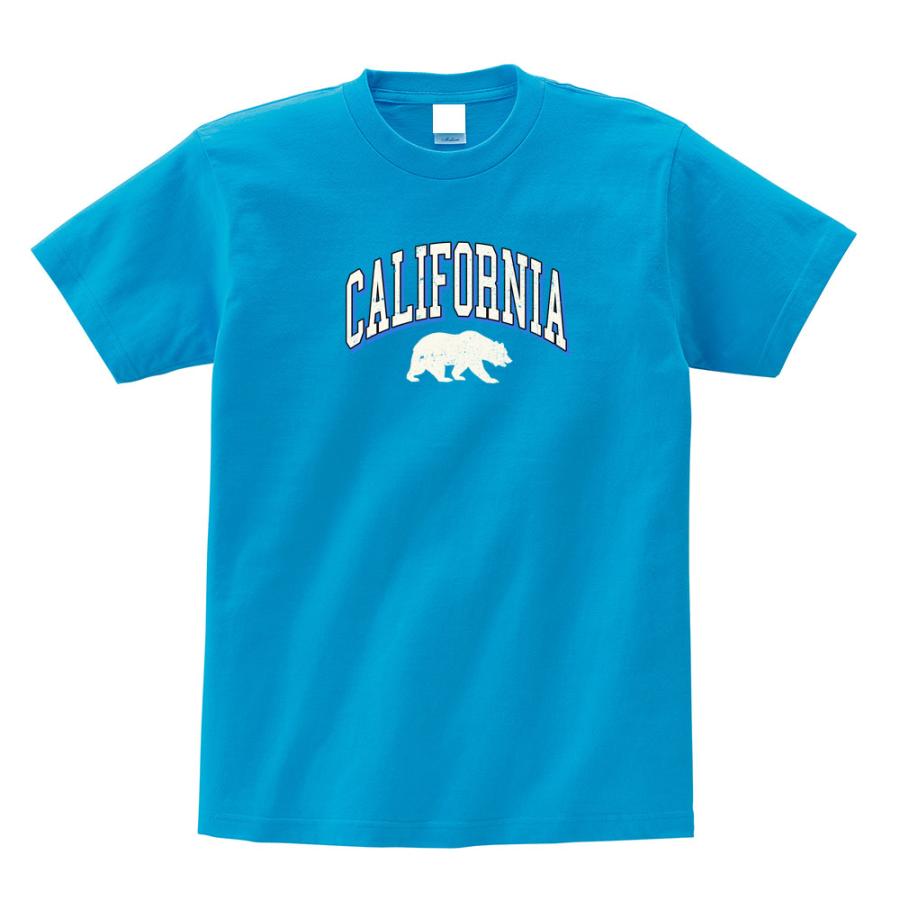 カレッジロゴ Tシャツ カリフォルニア ベアー グリズリー 熊半袖T
