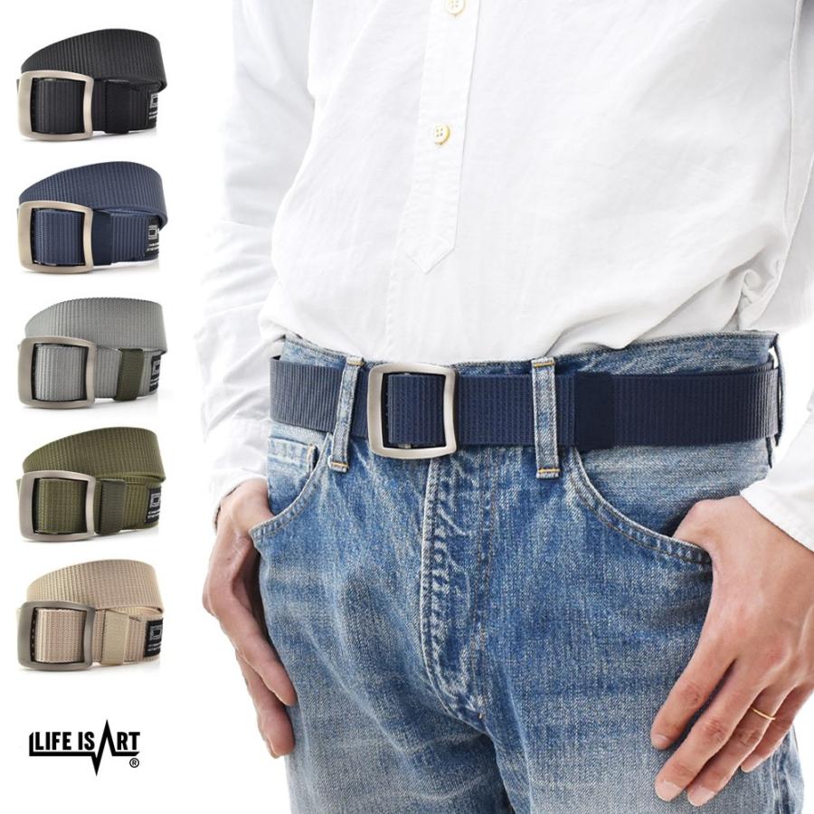 ライフ イズ アート Life Is Art オートロック ナイロンベルト メンズ レディース Liaa 1 Stayblue For Japan 通販 Yahoo ショッピング