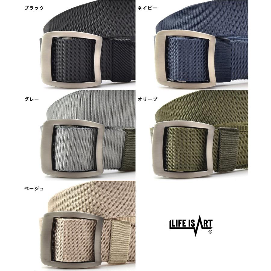 ライフ イズ アート Life Is Art オートロック ナイロンベルト メンズ レディース Liaa 1 Stayblue For Japan 通販 Yahoo ショッピング