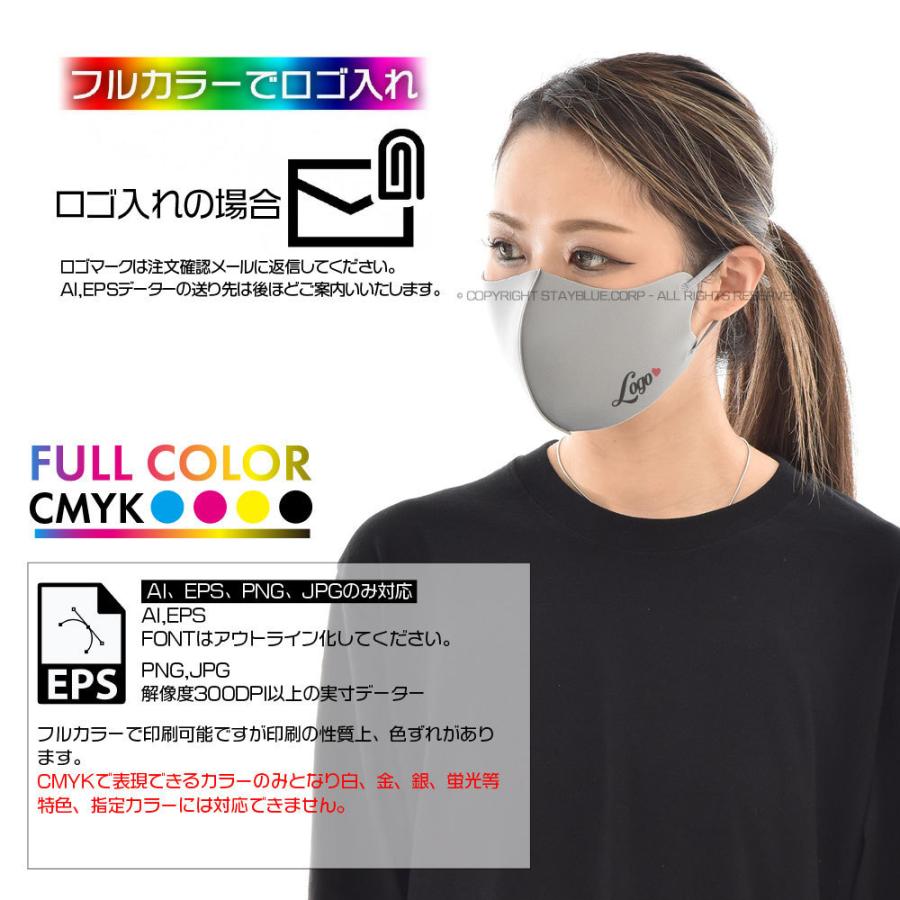【お得な500枚セット】【名入れロゴ入れ】あなたのオリジナルロゴ入りメッセージ入りサイズ調整可能カラーマスクを制作 メンズ レディース 洗える ホワイト 白 |  | 02