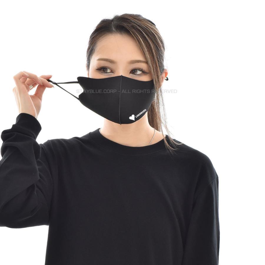 【お得な500枚セット】【名入れロゴ入れ】あなたのオリジナルロゴ入りメッセージ入りサイズ調整可能ホワイトプリントマスク制作 メンズ レディース ブラック 黒 |  | 06
