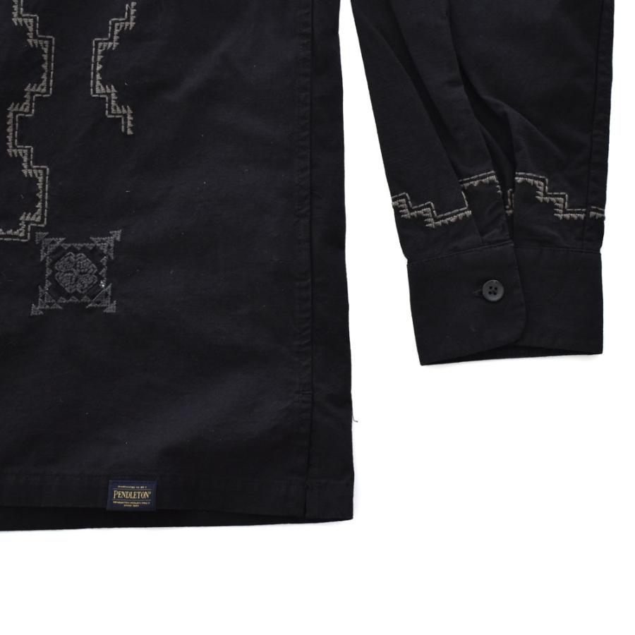 PENDLETON（ペンドルトン） 長袖シャツ エンブロイダリー オープン