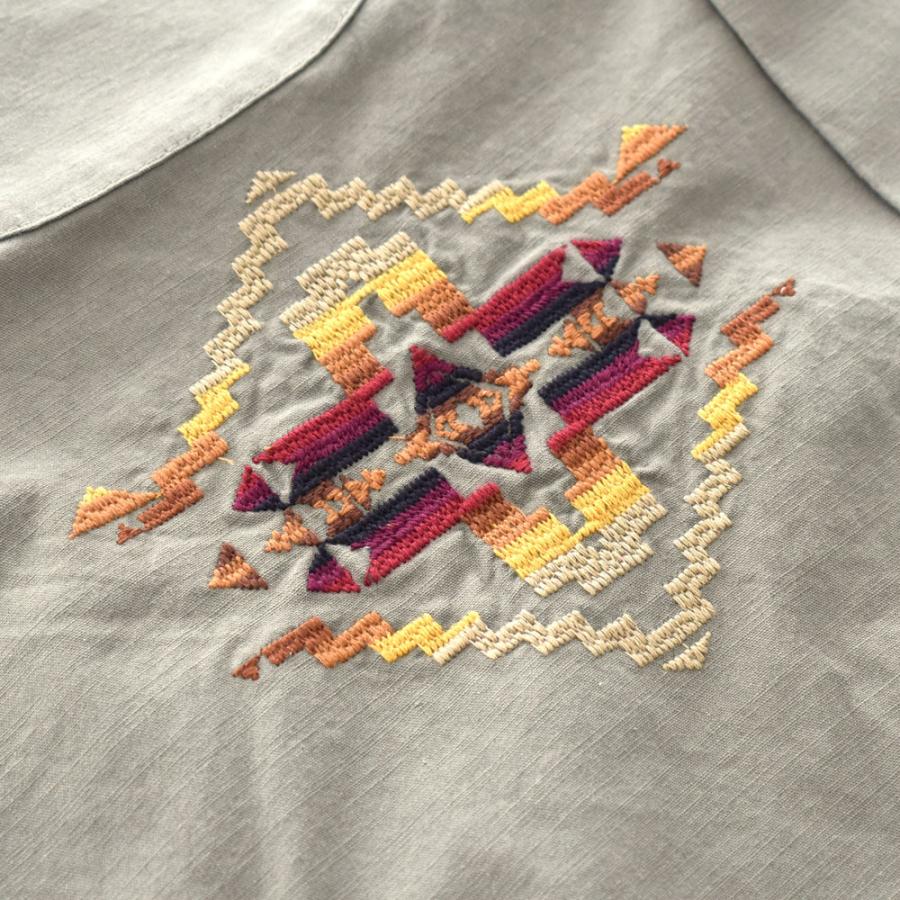 PENDLETON（ペンドルトン） 長袖シャツ エンブロイダリー オープン