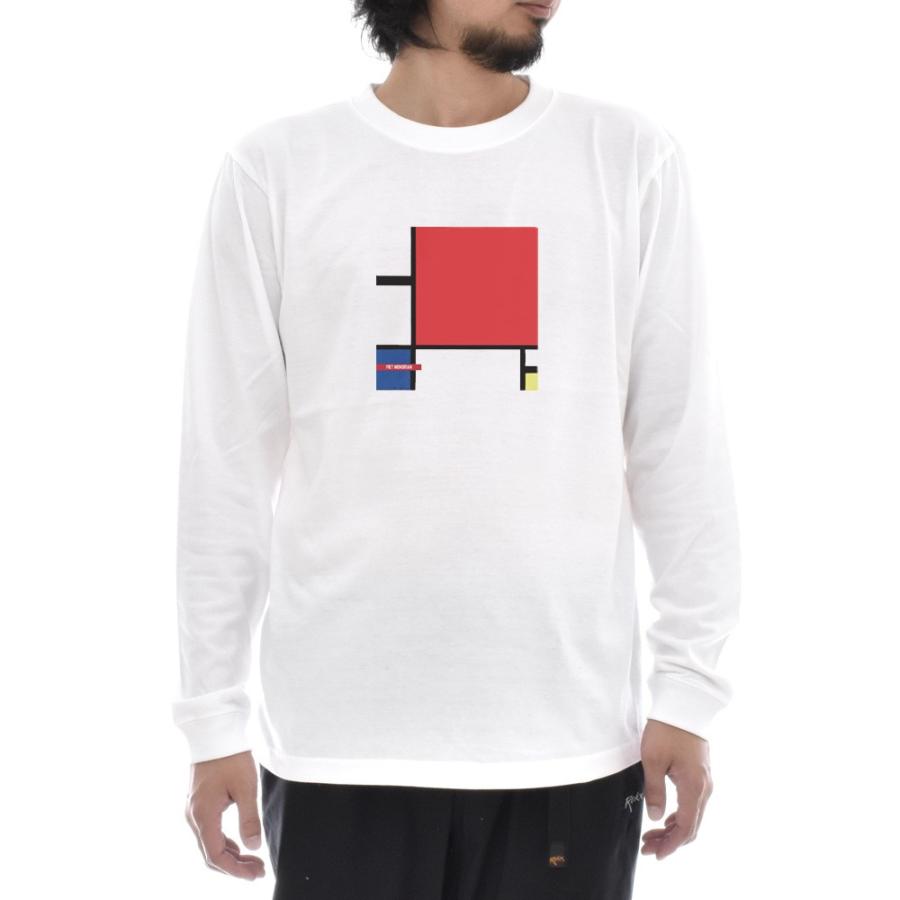 ピエト・モンドリアン Tシャツ コンポジション ライフ イズ アート  
