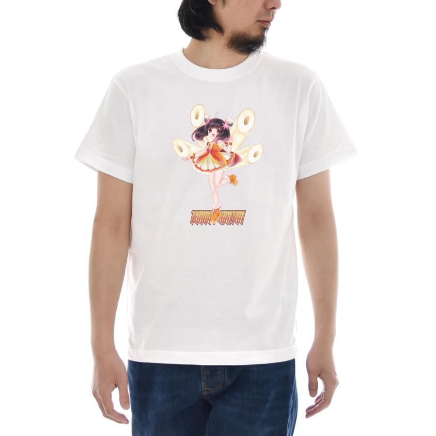 東北ずん子 東北きりたん Tシャツ 半袖Tシャツ メンズ