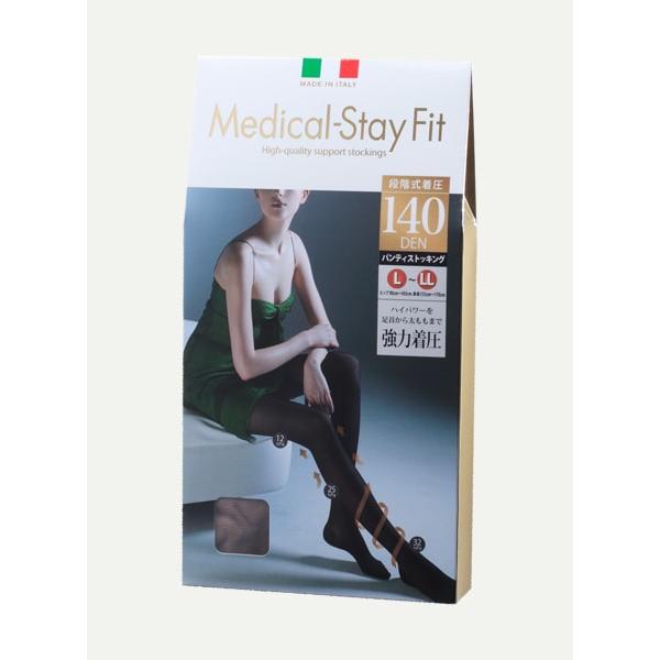 Medical Sarah Macherie 着圧パンティストッキング140D メディカルステイフィット 段階式着圧 着圧 ストッキング パンスト