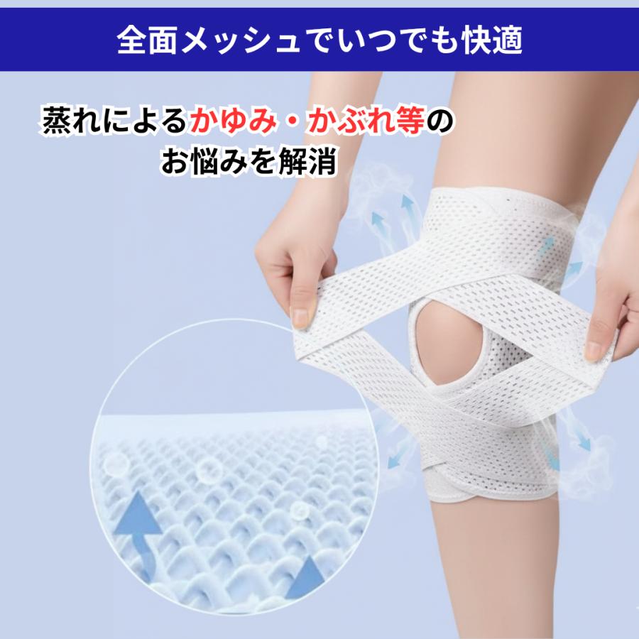 膝サポーター 高齢者 スポーツ 医療用 バネ 大きいサイズ 膝痛 登山