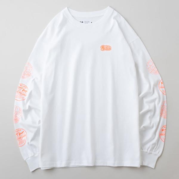 BLUCO WORK GARMENT ブルコ　プリントロングスリーブTシャツ/PRINT L/S TEE -Old Logo-141-12-002｜stayred｜05