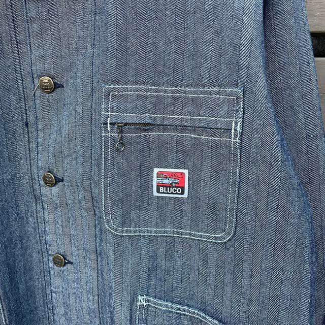 BLUCO WORK GARMENT ブルコ 🎖 カバーオールジャケット 12oz DENIM