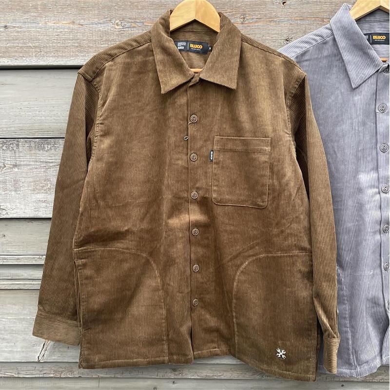 未使用 BLUCO Courduroy Work Shirt XL BLUCO（ブルコ） BLUCO WORK GARMENT コーデュロイ ワークシャツ