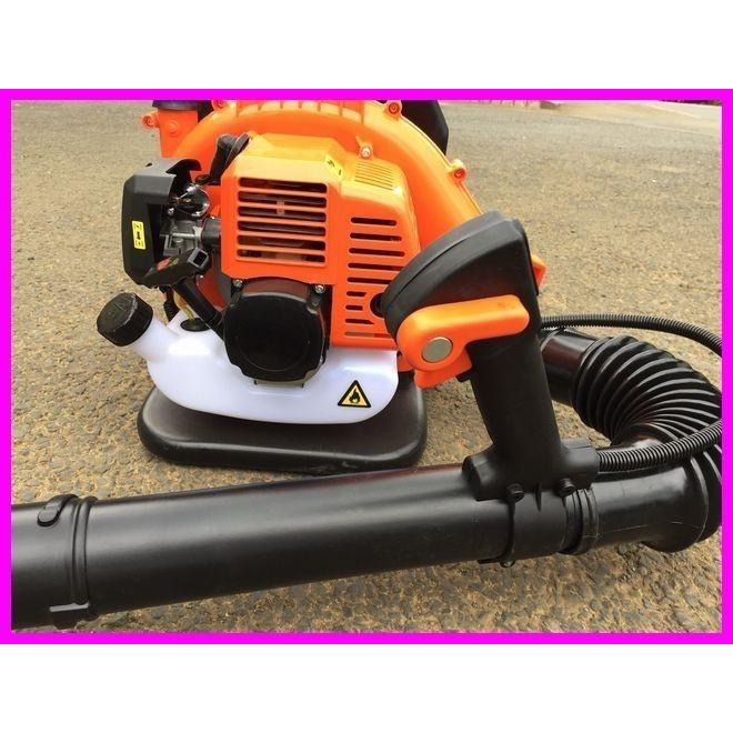 エンジンブロワー 背負い式 2サイク 排気量42.7cc 新品 エンジン式ブロワー 送風機 背負い式らくらく作業|stb|04