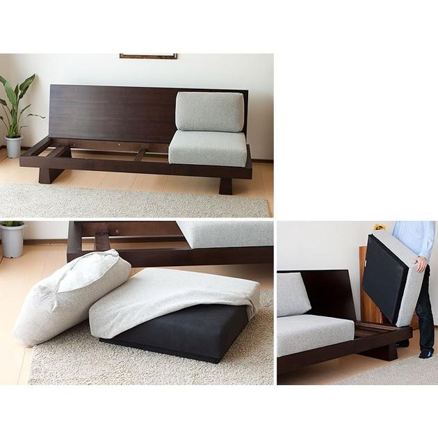 【国産】 《*》 ジャパニーズデザイン3人掛けソファー　「飛騨」 ソファ sofa ソファー 木製ソファ 北欧 高級 モダン 三人掛けソファー 3Pソファー ソ 【DGJ1435901563】(52013円)