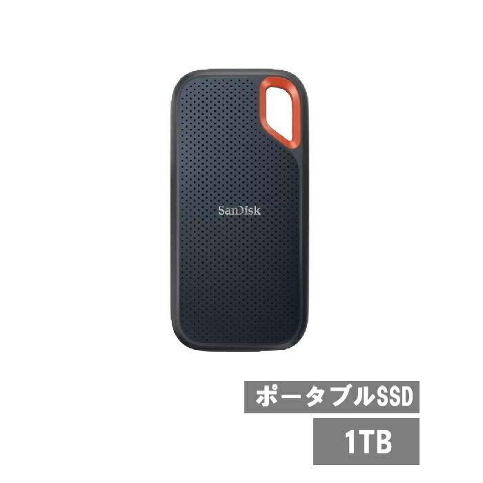 サンディスク SSD 1TB 外付SSD SDSSDE61-1T00-G25 Extreme ポータブル